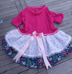 Kleid fuchsia